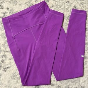 lululemon athletica Vibrant Purple Leggings